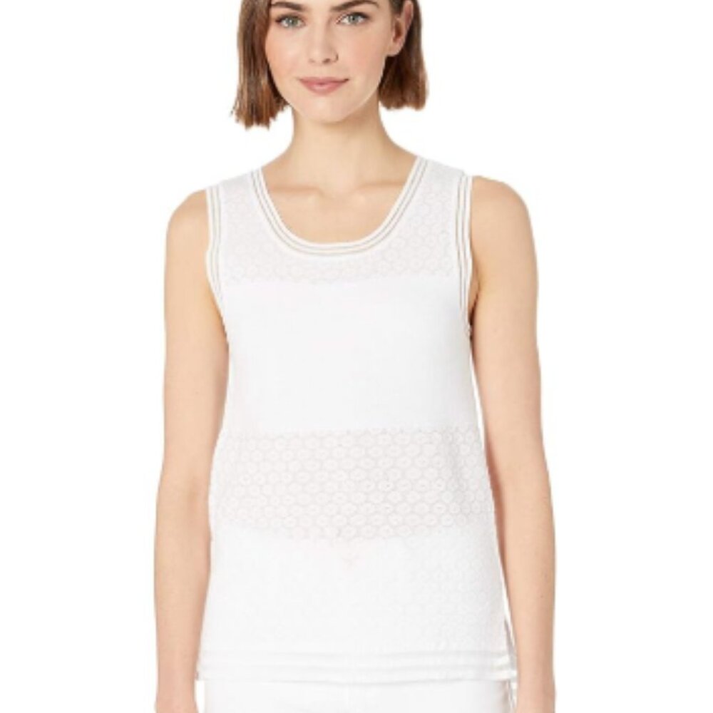 BCBGeneration White Knit Tank
